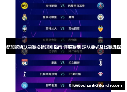 参加欧协联决赛必备规则指南 详解赛制 球队要求及比赛流程 参加欧协联决赛必备规则指南 详解赛制 球队要求及比赛流程