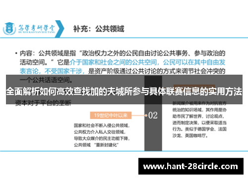 全面解析如何高效查找加的夫城所参与具体联赛信息的实用方法 全面解析如何高效查找加的夫城所参与具体联赛信息的实用方法